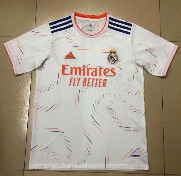 Leaked 2021/22 Real Madrid Home Kit Soccer Jersey